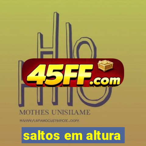 saltos em altura